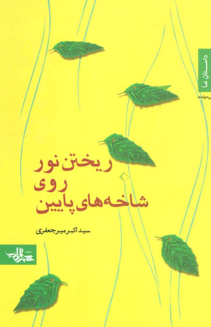 ریختن نور روی شاخه های پایین