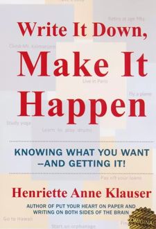 کتاب Write It Down Make It Happen