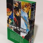 کتاب مانگا پلاس انگلیسی Demon Slayer (3 جلدی)